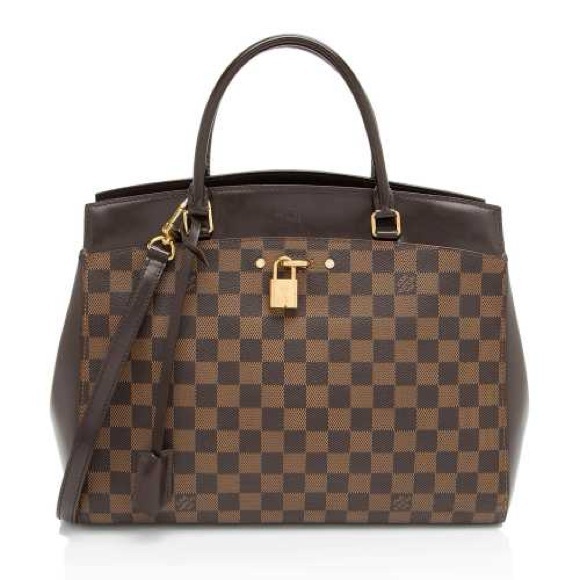 Louis Vuitton Damier Ebene Rivoli MM Satchel - Picture 1 of 8